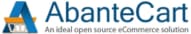 AbanteCart logo - open source ecommerce solution with blue geometric icon