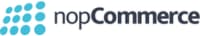 NopCommerce logo with blue dots pattern and company name text