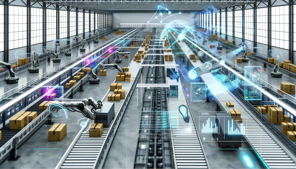 b2b fulfillment technology, conveyors, and robots