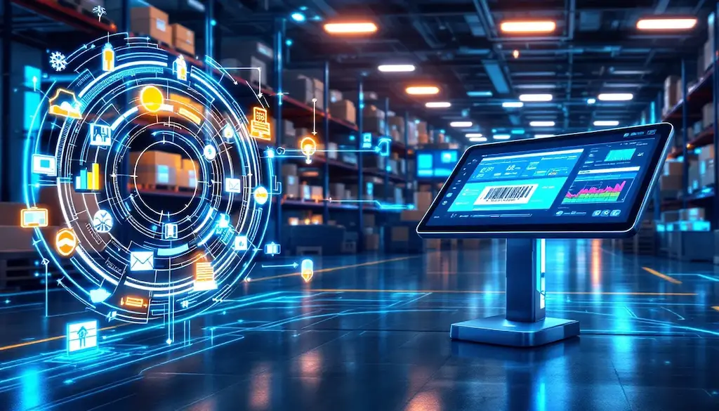 wms system visualization for barcode scanner integration