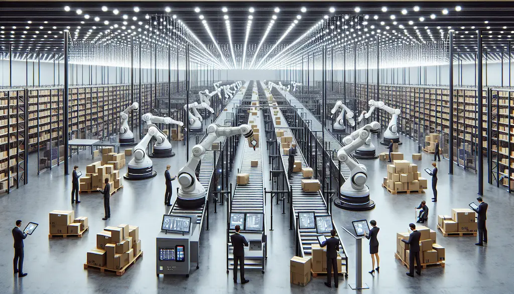 b2b fulfillment guide with robots and conveyors